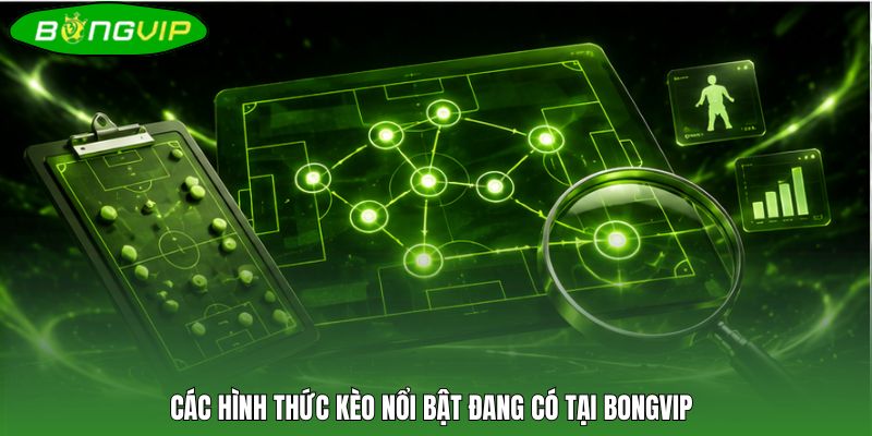 Các hình thức kèo nổi bật đang có tại BONGVIP