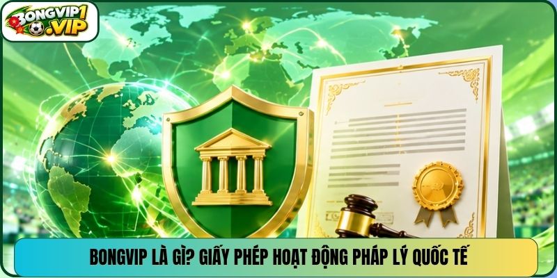 Bongvip là gì? Giấy phép hoạt động pháp lý quốc tế