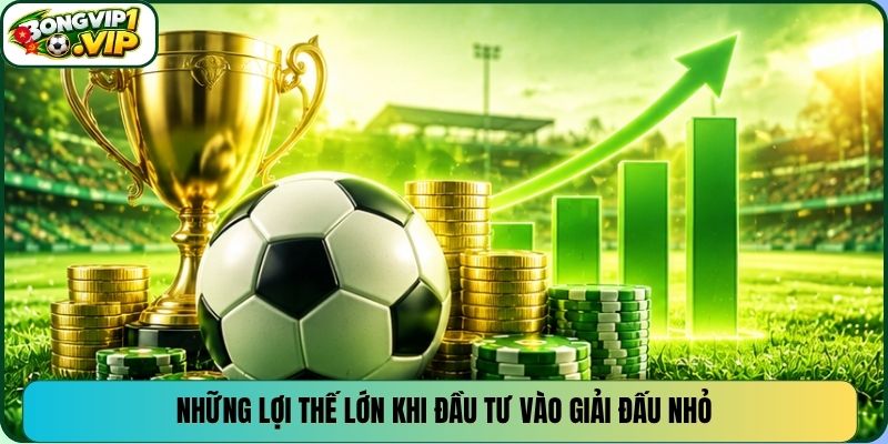 Những lợi thế lớn khi đầu tư vào giải đấu nhỏ