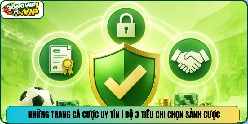 Những Trang Cá Cược Uy Tín | Bộ 3 Tiêu Chi Chọn Sảnh Cược